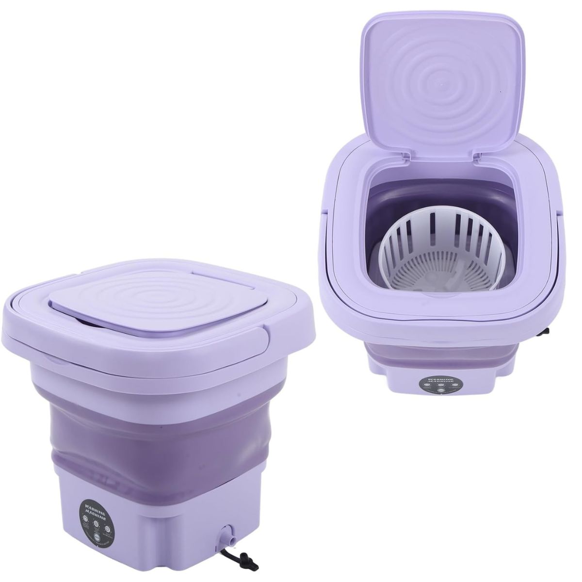 Mini Lavadora Plegable Portátil