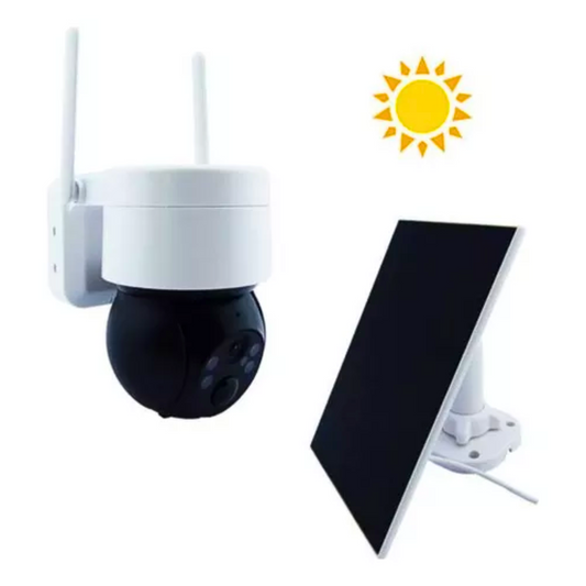 Cámara Vigilancia Ip Solar Led Wifi HD
