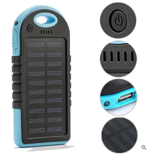 Cargador Solar Power Bank portátil